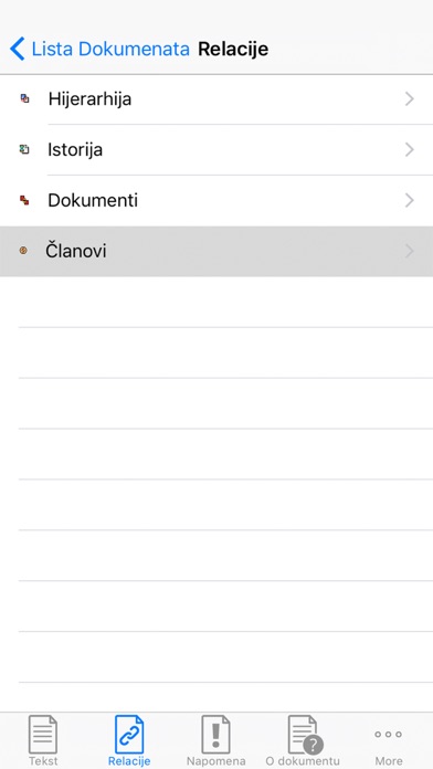 Paragraf Lex iPhone screenshot 5 - Business app