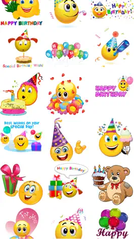 Game screenshot Birthday Emoticons hack