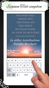 Trauerkarten Beileidskarten Kondolenzkarten TRAUER screenshot #3 for iPhone