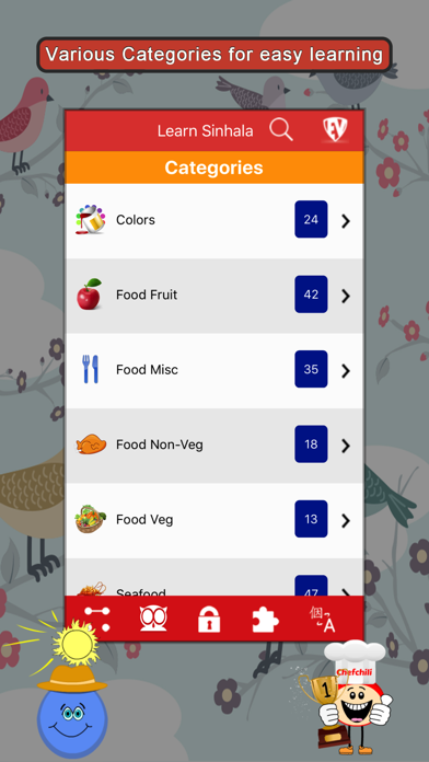 Screenshot #1 pour Learn Sinhala SMART Guide