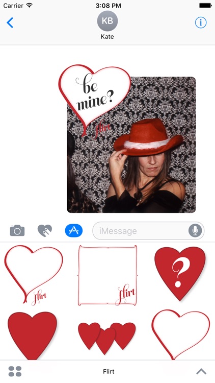 Flirt Stickers