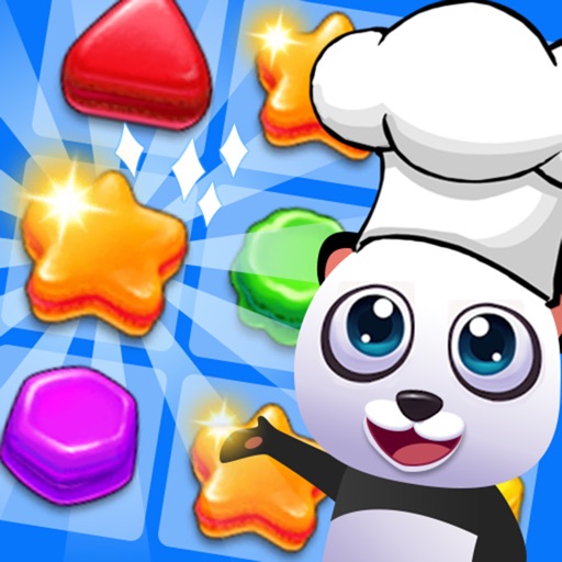 Panda Kitchen Story - Cookie Smash Match 3 icon