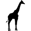 Jungle Giraffes Two Sticker Pack