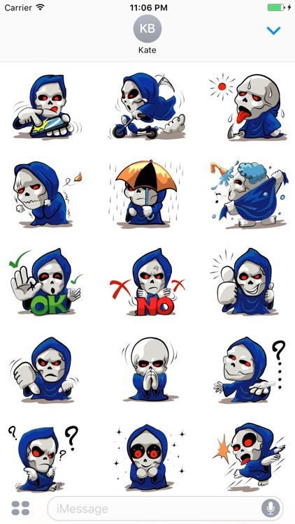 The Reaper Expression Sticker