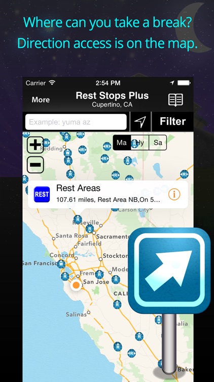 Rest Stops Plus
