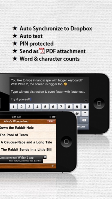 Screenshot #2 pour Ecrire (Write) 2 Lite - Note Taking & Writing