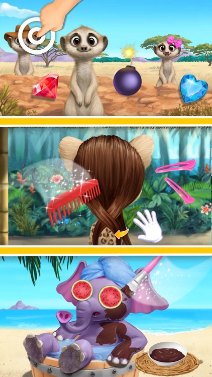 Jungle Animal Hair Salon 2 screenshot-4
