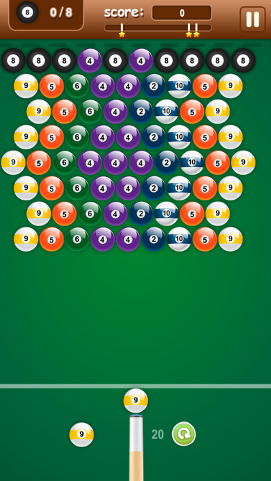 Screenshot #1 pour 8 boules de billard tirer - Tirez sur les boules