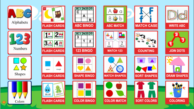 PreK Letters and Numbers Learning Tracing Games(圖1)-速報App