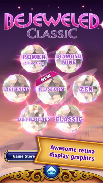 BEJEWELED CLASSIC 2.5.0 IOS GAME GIẢI TRÍ BEJEWELED CLASSIC 2.5.0 IOS