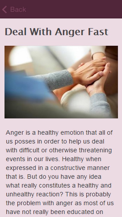 How To Deal With Anger