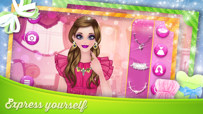 Screenshot #2 pour Movie Star Dress Up: Salon de beauté célébrités