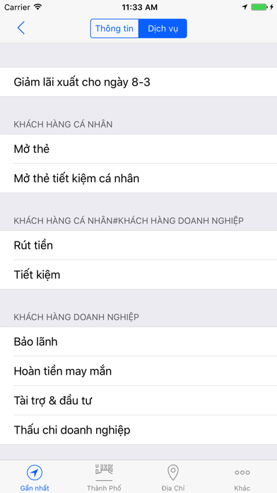 How to cancel & delete SeABank ATM & Điểm Giao Dịch from iphone & ipad 3