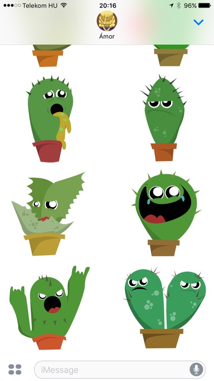 Lively Cactus Party the Summer Sticker Pack screenshot-4