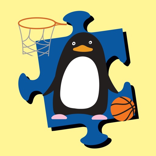 Cute Penguin of Jigsaw for Kids iOS App
