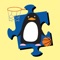 Cute Penguin of Jigsaw for Kids