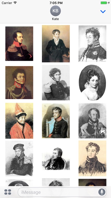 Orest Kiprensky Artworks Stickers screenshot-3