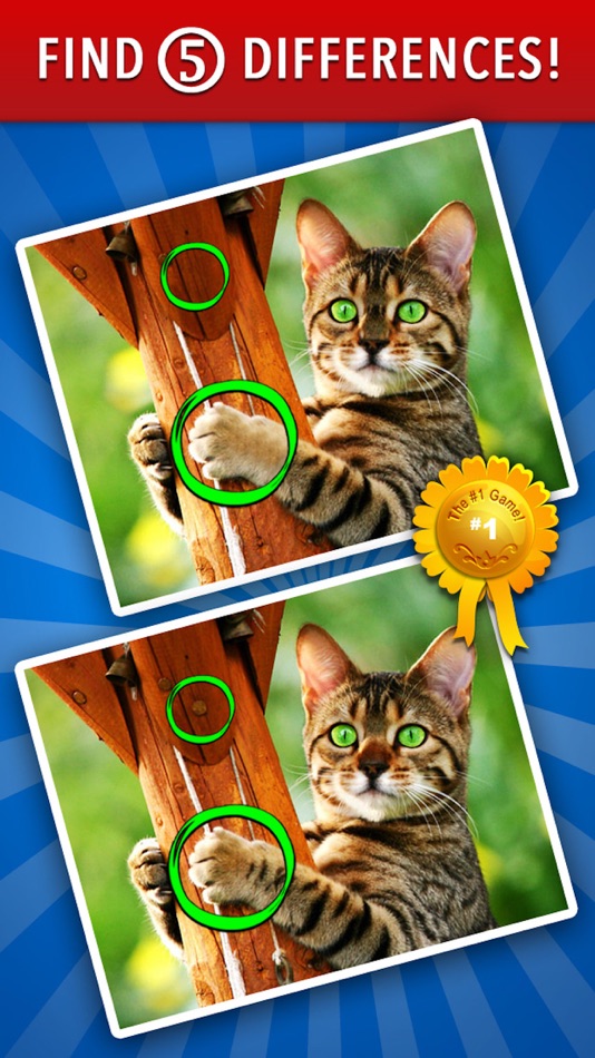 #1. Find the Differences! ~ Free Photo Puzzle Games (iOS) 由: Alexandru Halmagean