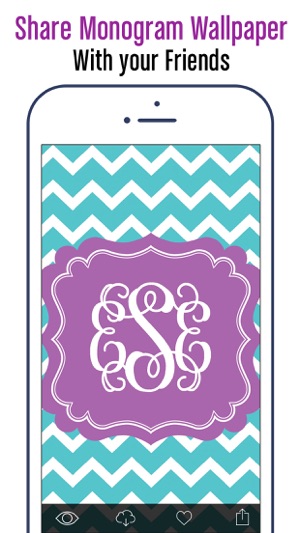 monogram wallpaper pink