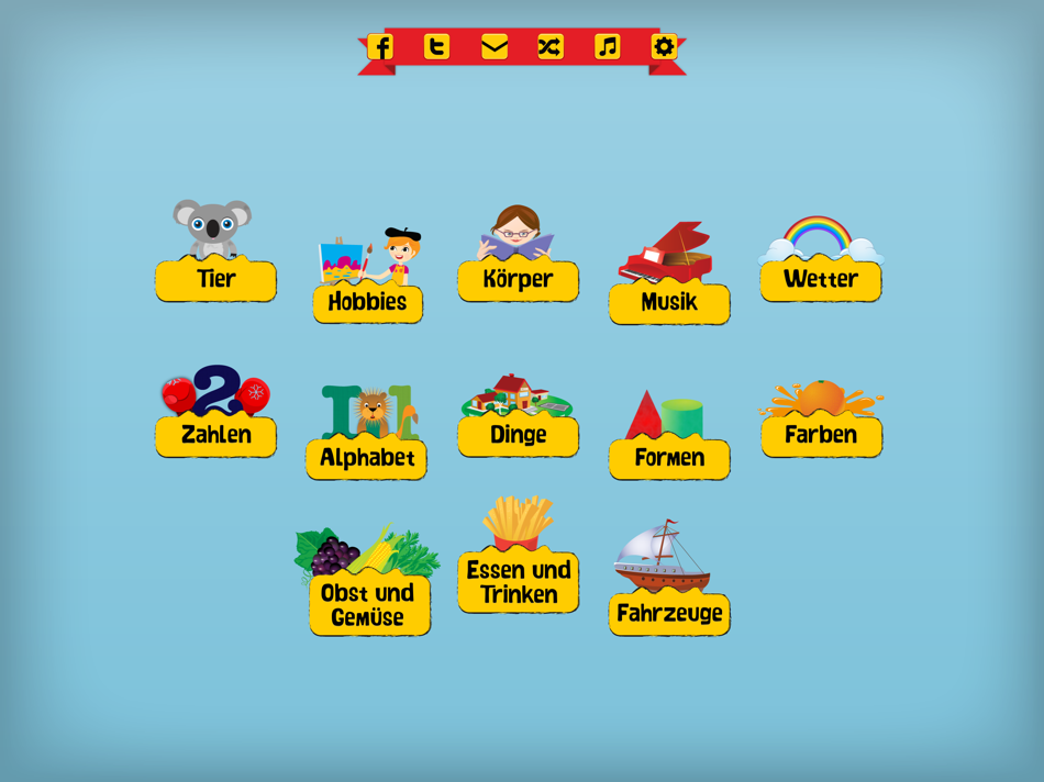 Learn German for Kids - 2.0 - (iOS)