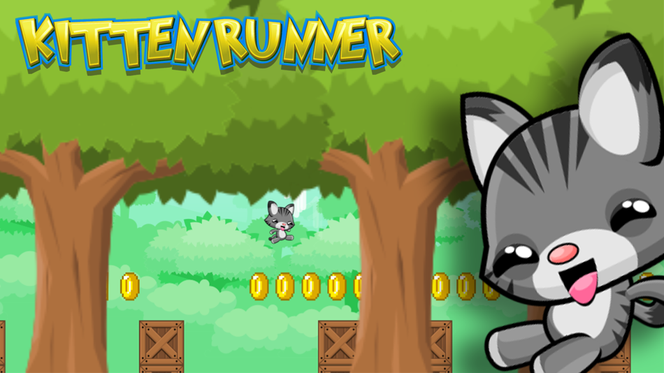 #5. Kitten Runner into the Forest - Endless (iOS) 由: Pawana Chatwaranon