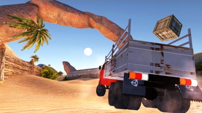 Truck Driver Sim : Offroad 2017 screenshot 2