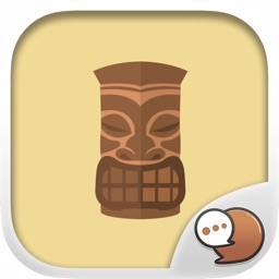 Aloha Set Cute Hawaiian Stickers for iMessage