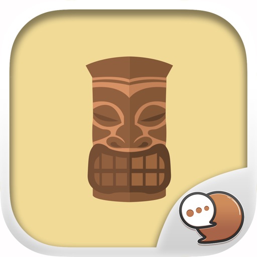 Aloha Set Cute Hawaiian Stickers for iMessage - AppWisp.com