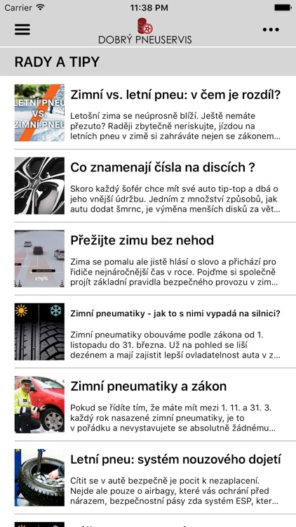 Dobrý Pneuservis screenshot-3