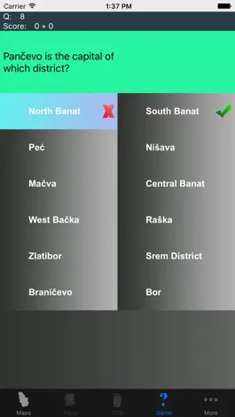 Game screenshot Serbia Districts Maps and Flags hack