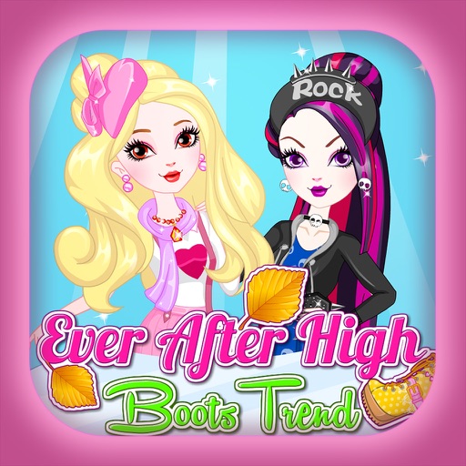 Ever After High Boots Trend Girl Games Icon