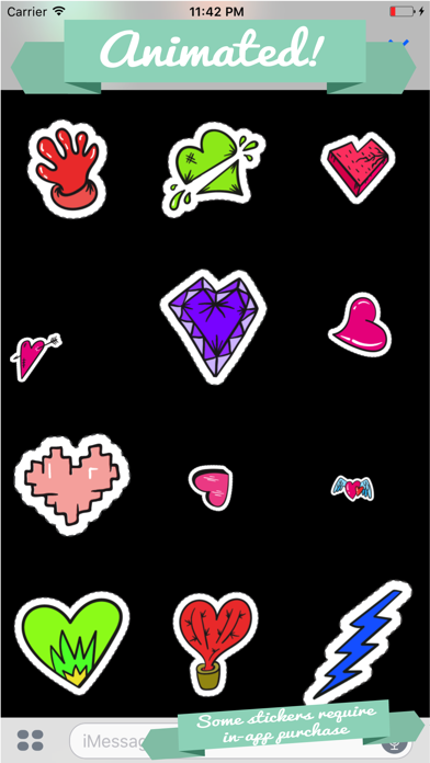 Screenshot #3 pour Huge Animated Sticker Pack