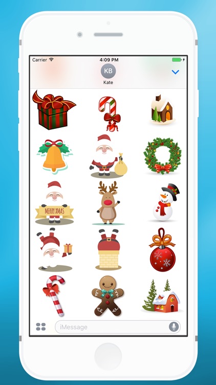 Christmas Items Sticker for iMessage
