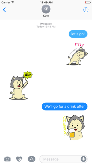 HUSKy II Animated Stickers(圖5)-速報App