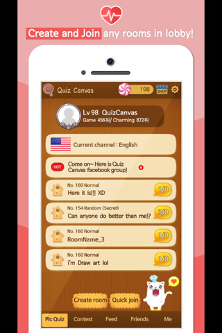 Draw N Guess online QuizCanvas - náhled