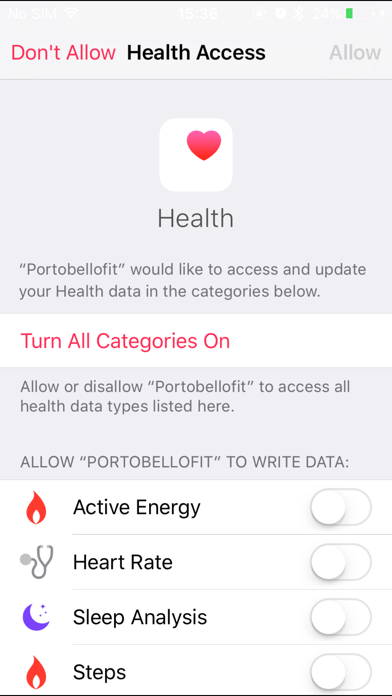 Portobellofit screenshot 3