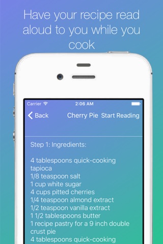 RecipeReadr screenshot 2