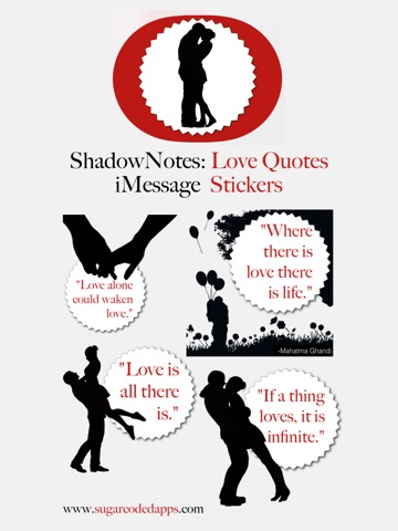 ShadowNotes: Love Quotesのおすすめ画像1