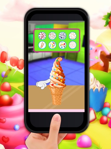 アイスクリーム - 子供と女の子のための料理ゲームのおすすめ画像2