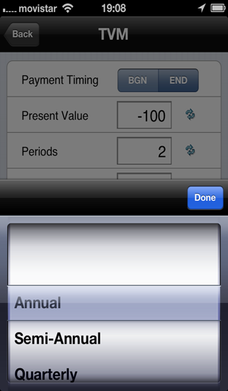 Screenshot #3 pour Calculatrice Financière