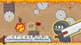 ninja shurican: tiny deadly fighter iphone screenshot 1