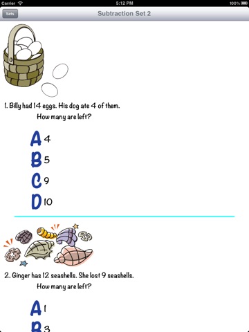 Word Problems Grades 1-2 screenshot 3