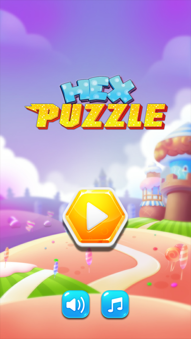 Screenshot #1 pour donut fun hex block