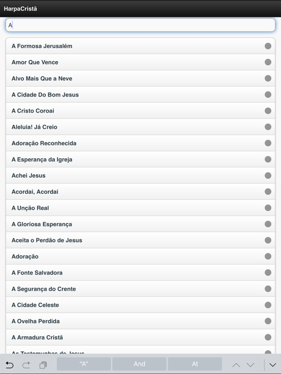 Screenshot #5 pour Harpa Crista (Bible Hymns in Portuguese Free)