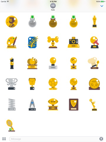 Awards Sticker Pack screenshot 2