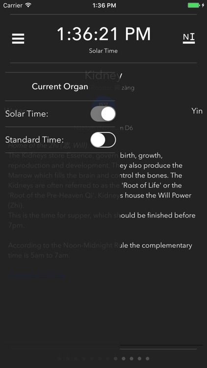 Organ Clock