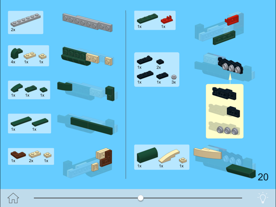 Airplane for LEGO 10242 - Building Instructions iPad screenshot 4 - Entertainment app