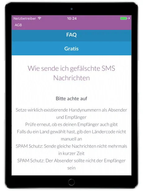 Sichere SMS