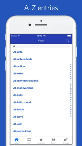 Game screenshot Dictionary of Latin Legal Terms mod apk
