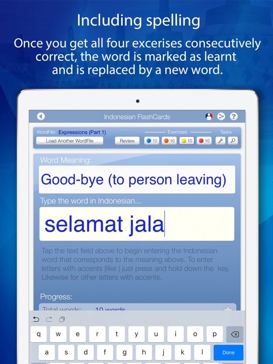 Declan Indonesian FlashCards for iPad screenshot-4